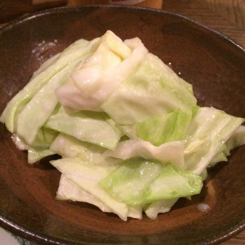 塩麹キャベツ(餃子坊 孫悟空)