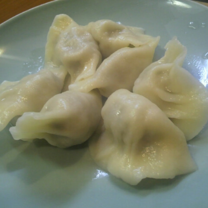 ピーマン入り水餃子(餃子王)