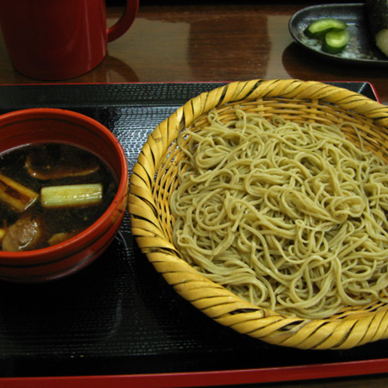 蕎麦　鴨南大盛り(饕餮庵)