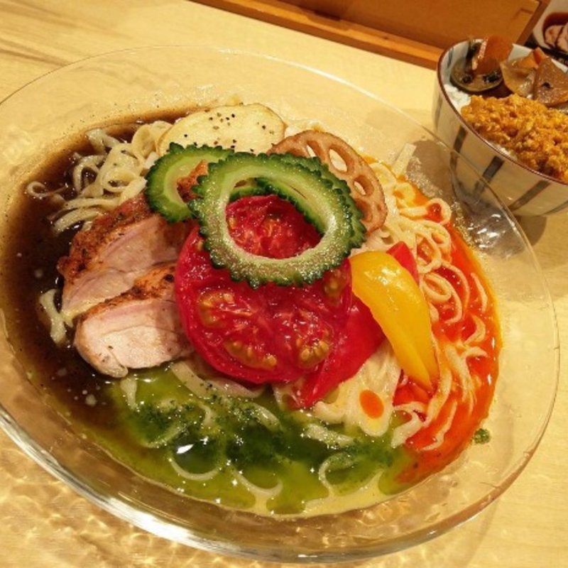 冷やしカレーそば ※限定(饗 くろ㐂)