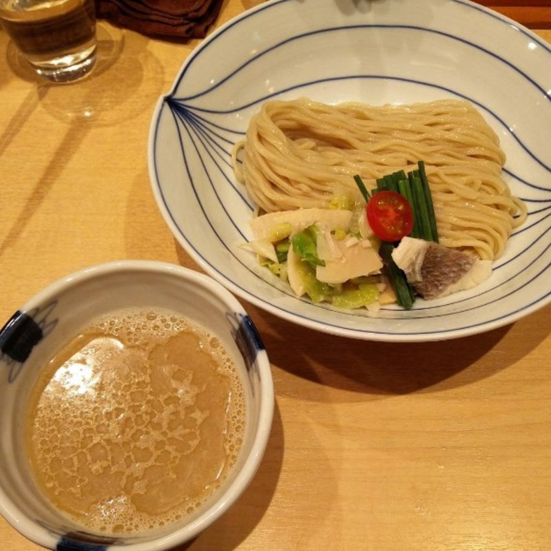 鯛白湯つけそば ※限定(饗 くろ㐂)