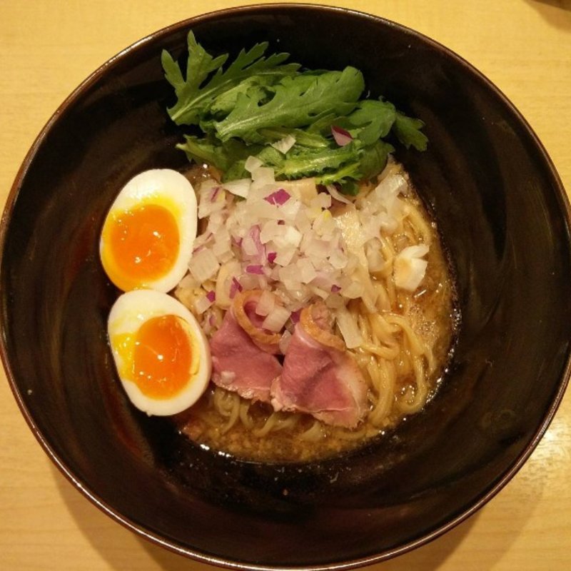 鴨和えそば ※限定(饗 くろ㐂)