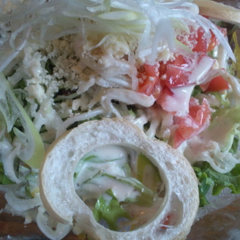 青パパイヤシーザーサラダ(首里殿内 （スイドゥンチ）)