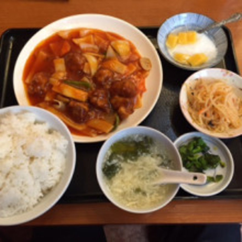 酢豚定食(香港厨房)