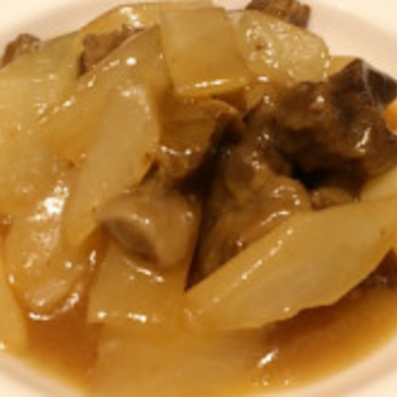 大根と牛バラの煮物(福盈門 川崎日航ホテル店)