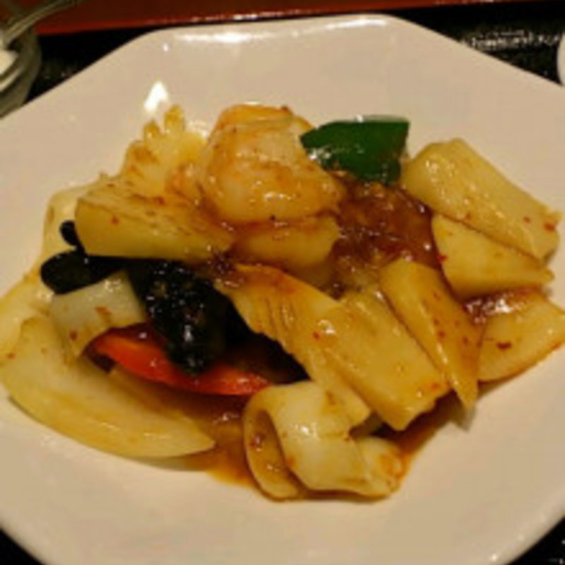 海鮮の四川風炒め(福盈門 川崎日航ホテル店)