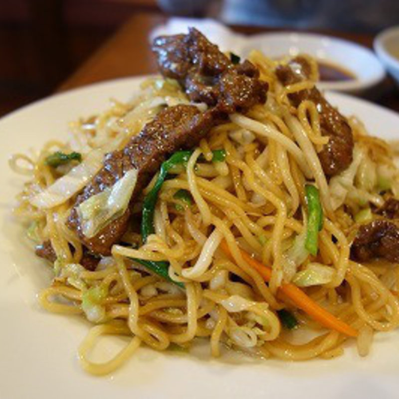 牛肉焼きそば(香蘭　川崎)