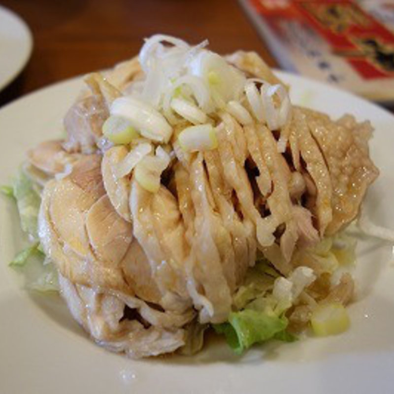 蒸し鶏(香蘭　川崎)