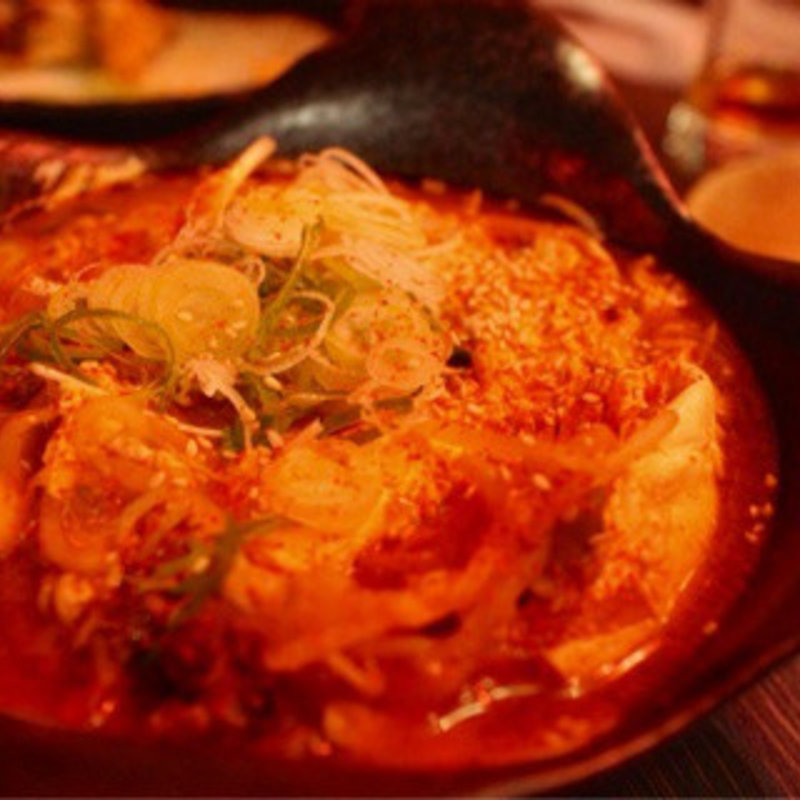 馬肉辛スープ(馬の串ん)