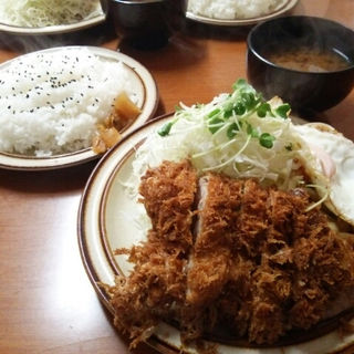 チキンカツしょうが焼きライス(馬場南海 )