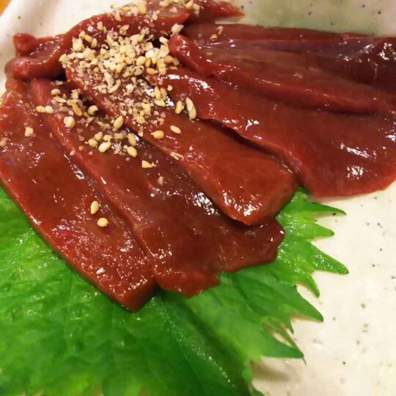 生レバーの刺身(うまえびす 三軒茶屋店)