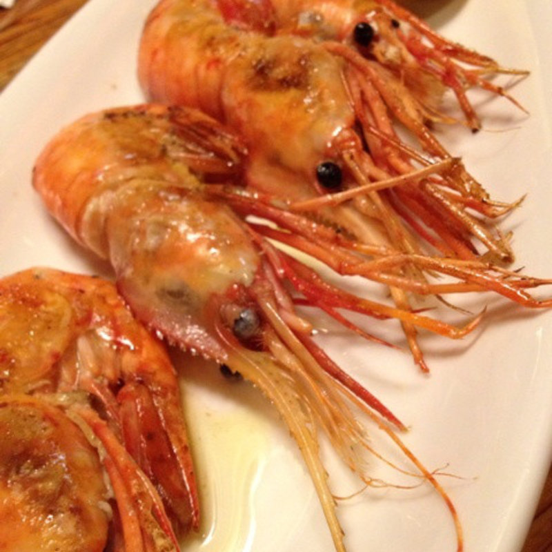 えび(馬車にのったモッツァレッラ)