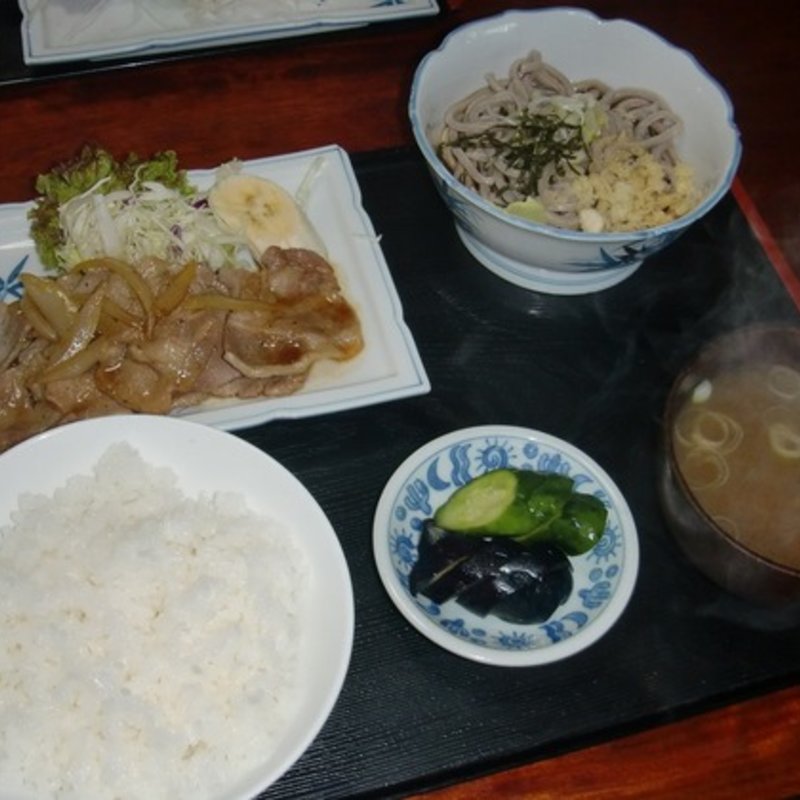 A しょうが焼き(高倉そば屋 )