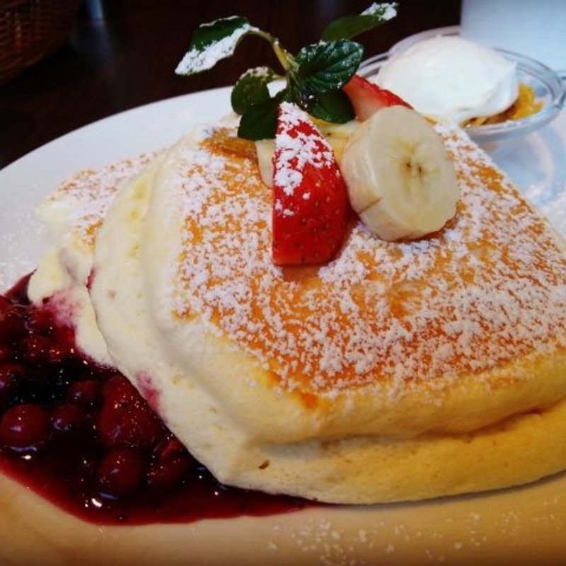 スイーツセット（高倉町リコッタパンケーキ）(高倉町珈琲みなみ野店)