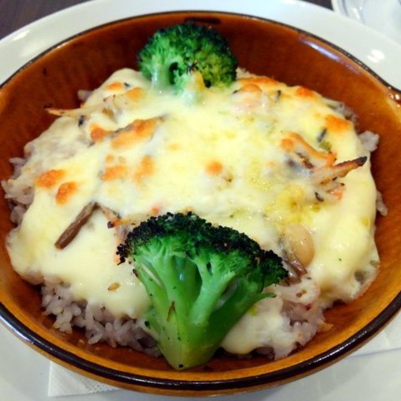 モーニングEセット ヘルシー根菜雑穀ドリア(高倉町珈琲みなみ野店)