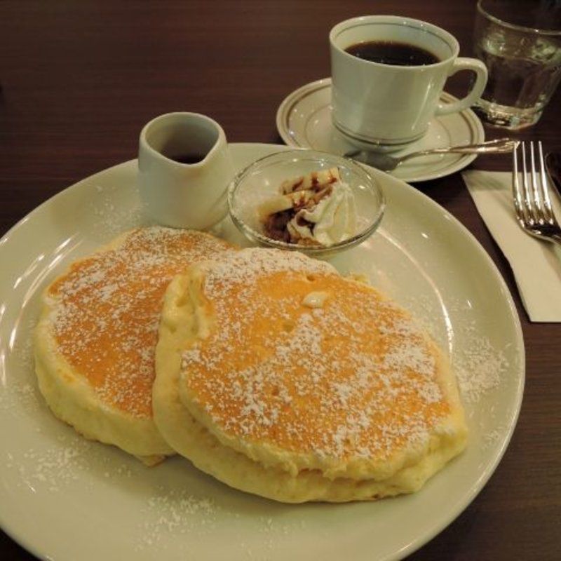高倉町リコッタパンケーキセット(高倉町珈琲 八王子店)