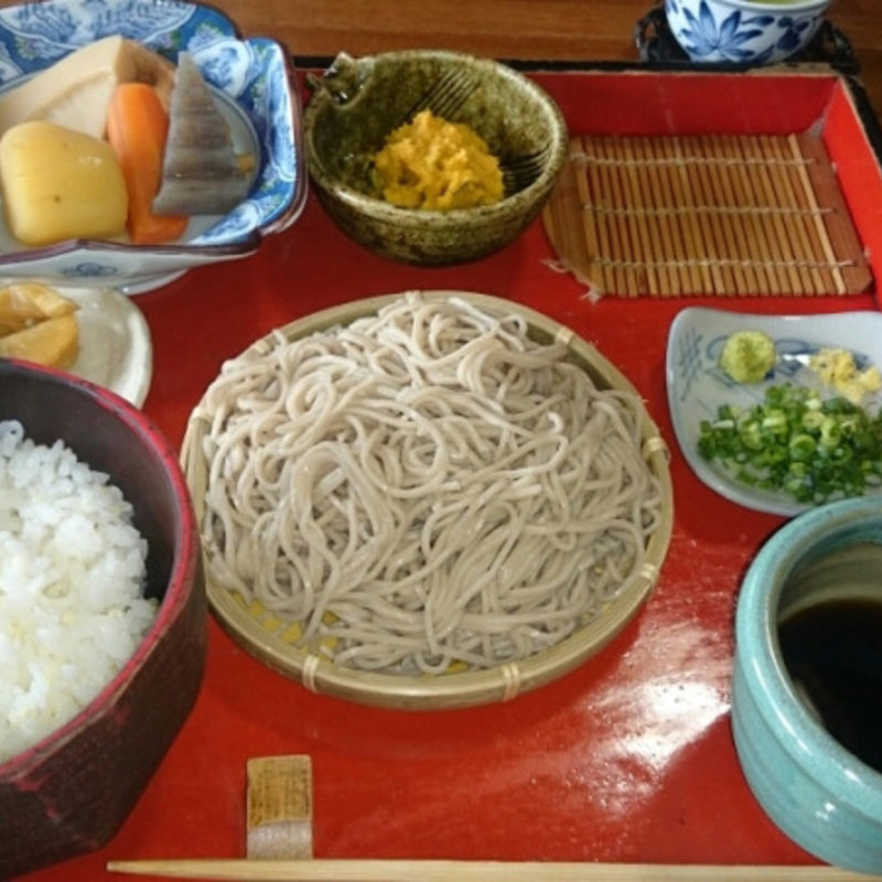 ざるそば定食(高城庵 （たきあん）)