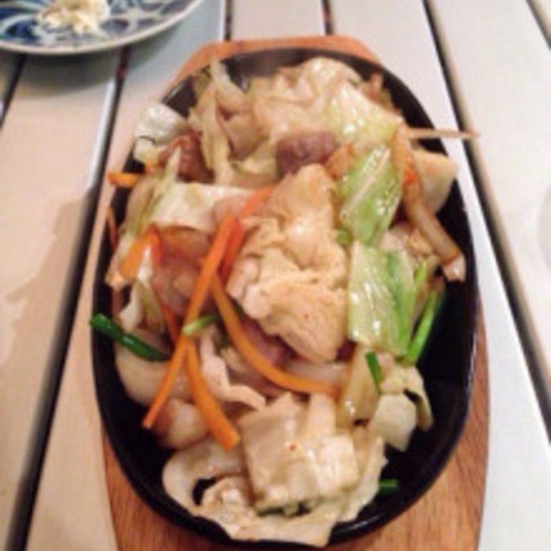 ホルモン炒め塩味(高砂游心)