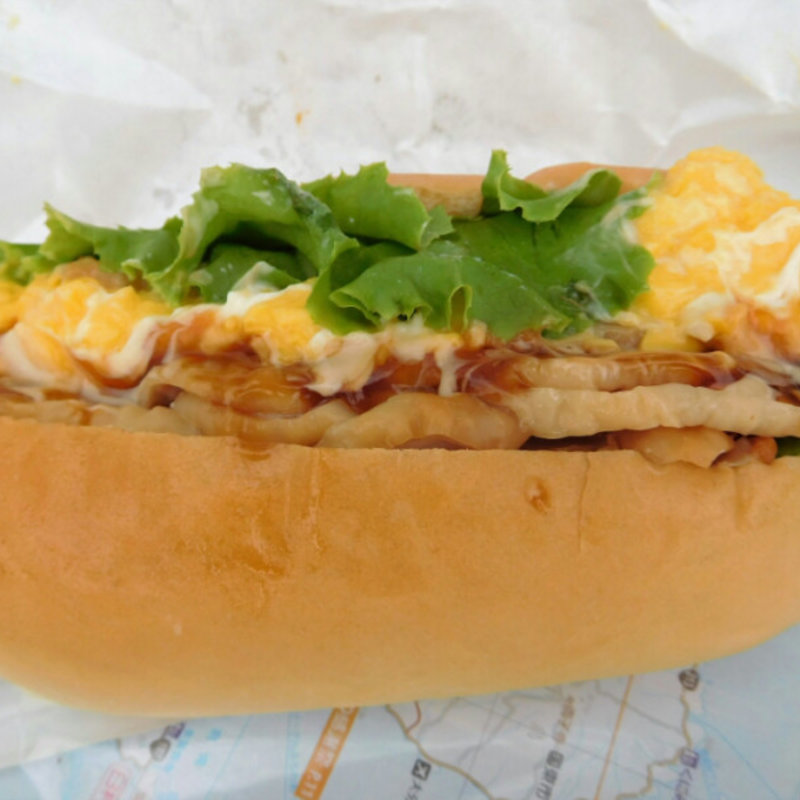 てりたまチキンのドッグ(高虎ドッグ)