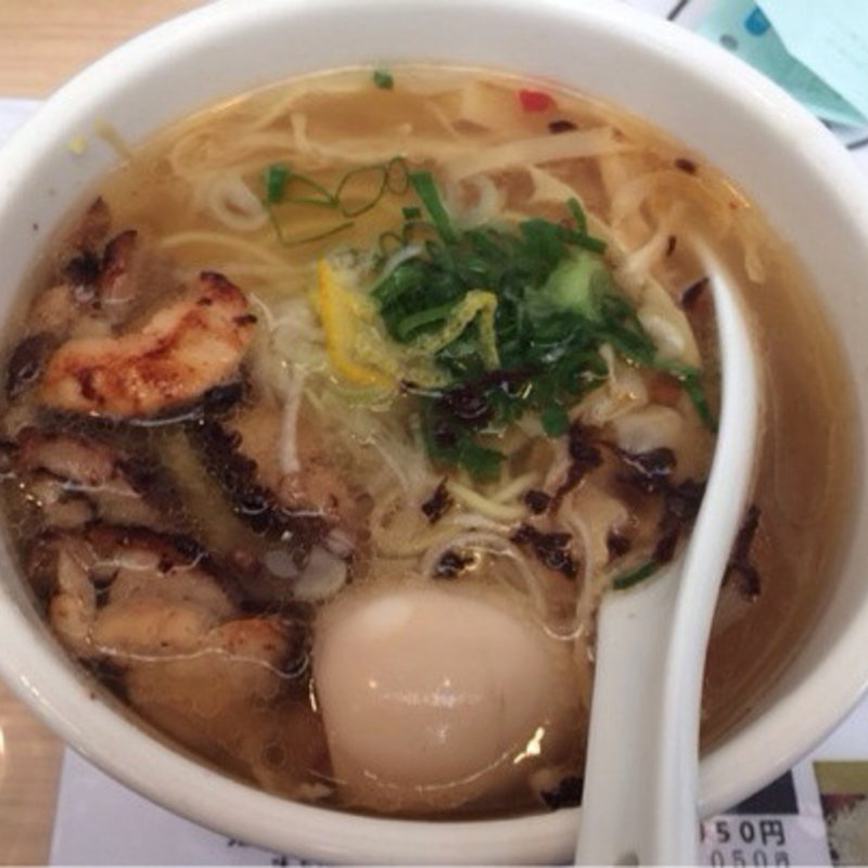 味玉鬼塩ラーメン(鬼そば　藤谷 )