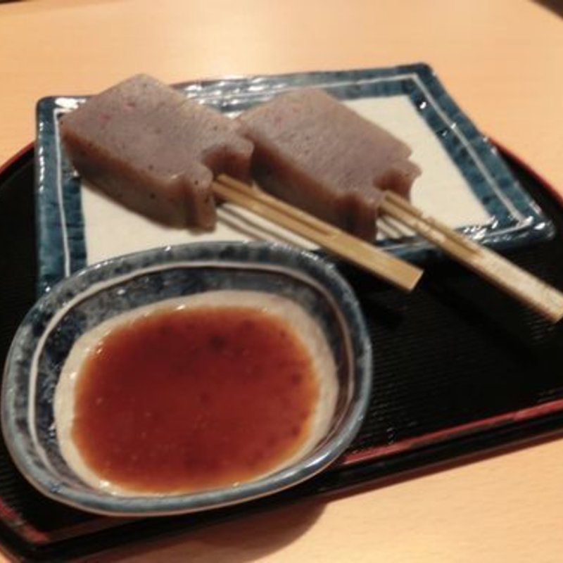 ぬり壁のみそおでん(鬼太郎茶屋 深大寺店 （きたろうちゃや）)