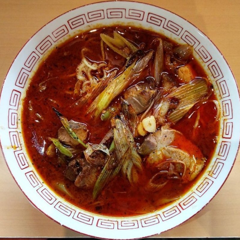 あじめラー油の激辛中華そば ※限定(魂麺  （コンメン【旧魂麺 まつい】）)