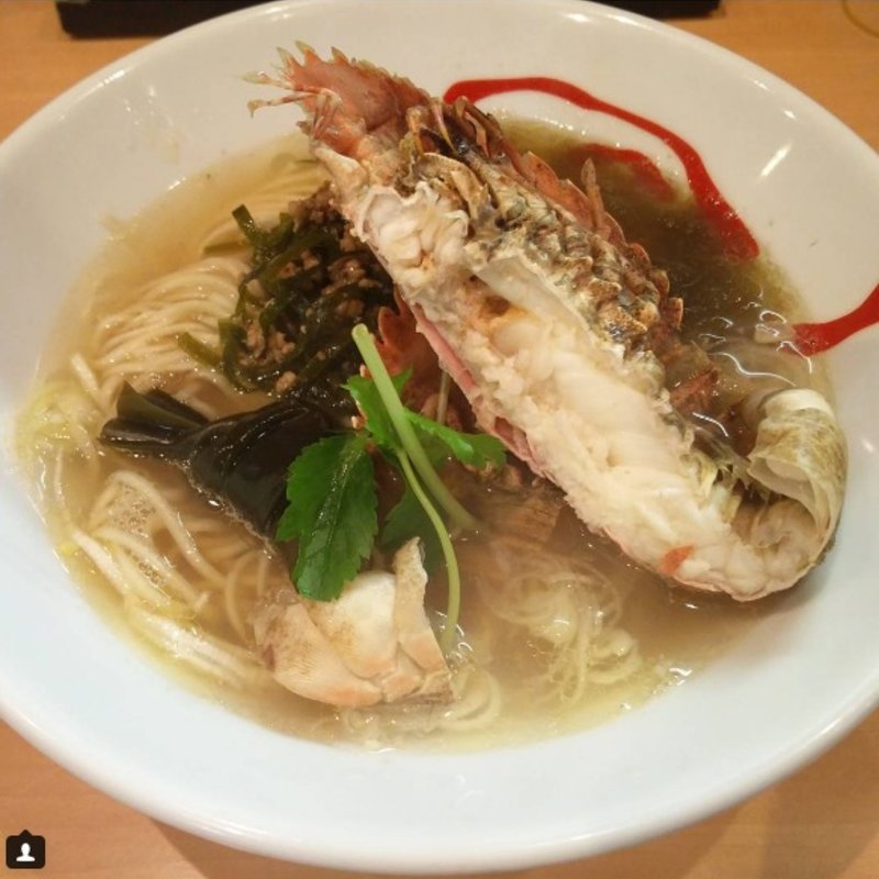 超！昆布ラーメンとうちわえび！(魂麺  （コンメン【旧魂麺 まつい】）)
