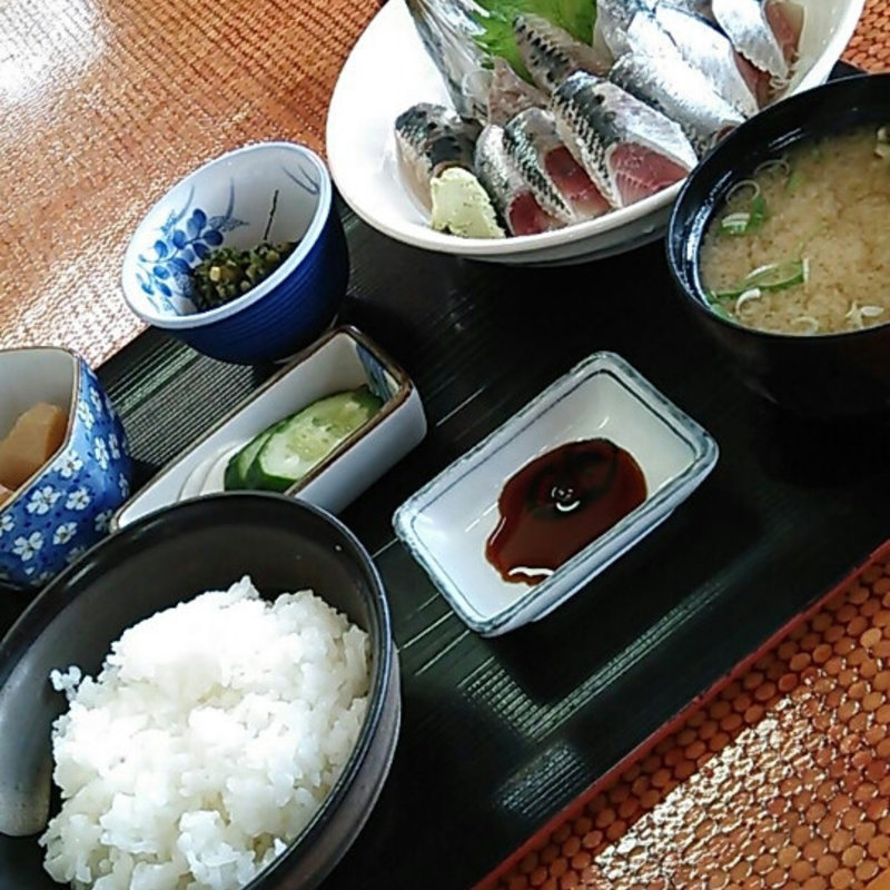 鰯刺定食(魚いちず )