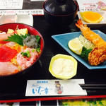 海鮮丼ランチ Bセット(魚のいち幸 （イチコウ）)