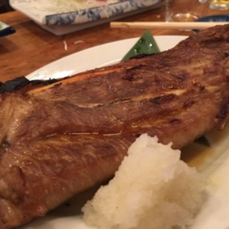 マグロのかま焼き(魚三酒場 富岡店)