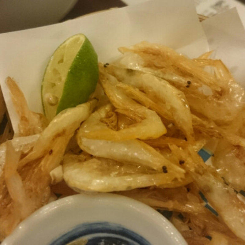 白海老唐揚げ(魚丸食堂)