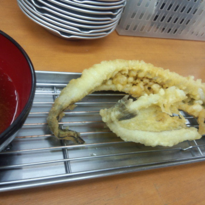 あなごときすの天ぷら(立ち飲み うおすけ 京橋店)