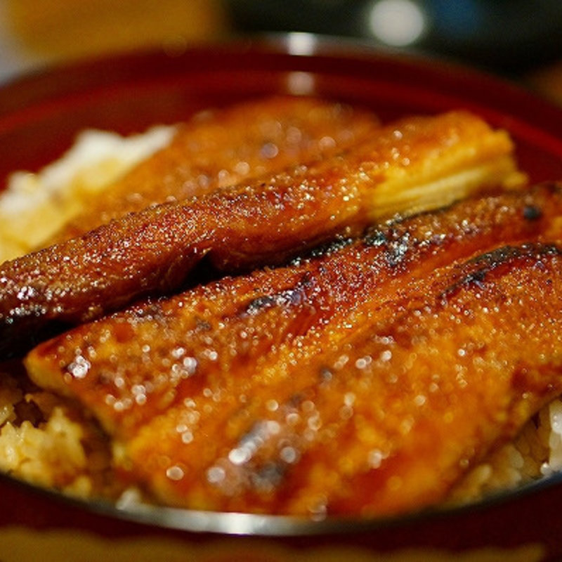 特上うな丼(炭焼きうなぎの魚伊 本店)