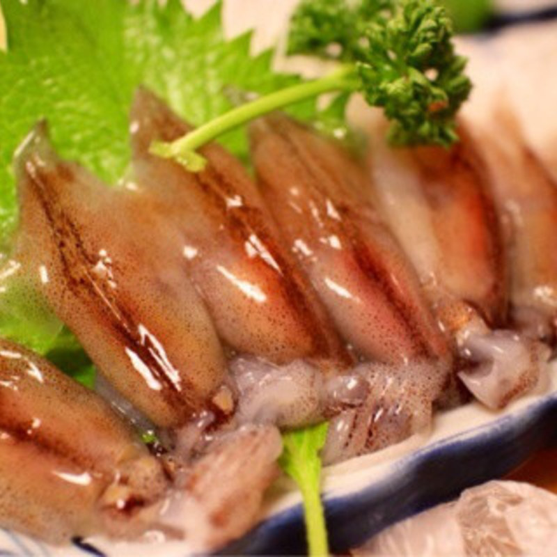 生ホタルイカ刺し(魚八千両)