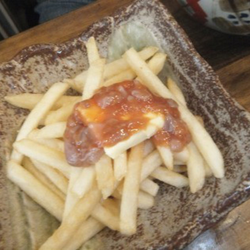 酒盗バターのせフライドポテト(魚問屋 魚政宗 練馬分店 )