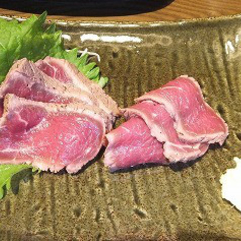 和牛モモ肉たたき(魚問屋 魚政宗 青物横丁分店 )
