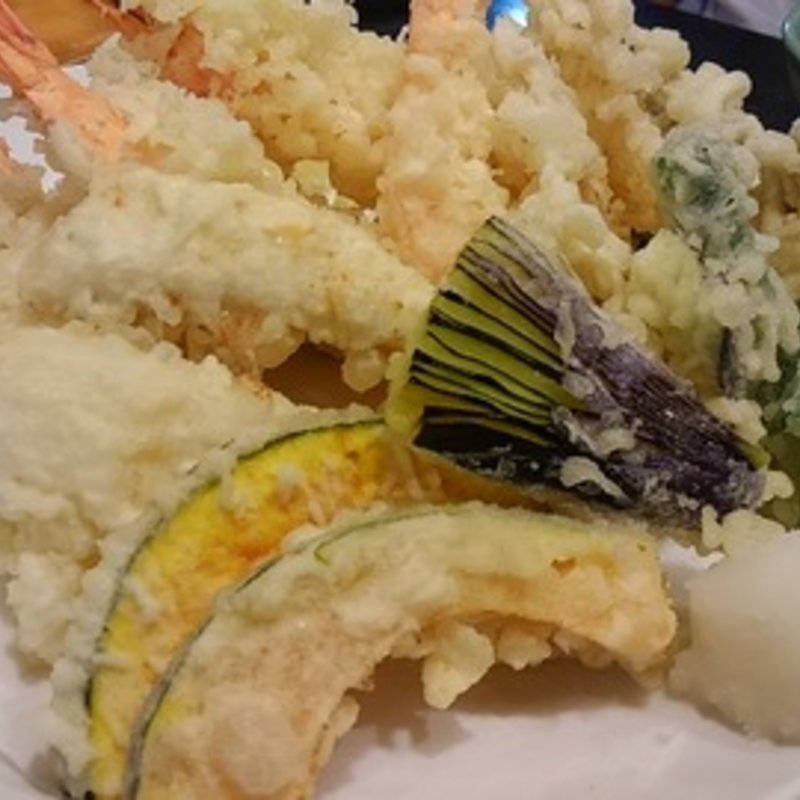 天ぷら盛り合わせ(魚啓 （うおけい）)