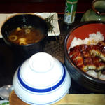 鰻どんぶりひつまぶしふう(和食処 魚房)