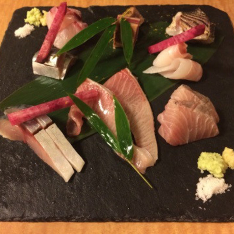 築地市場の漬物盛り合わせ(魚斉 )