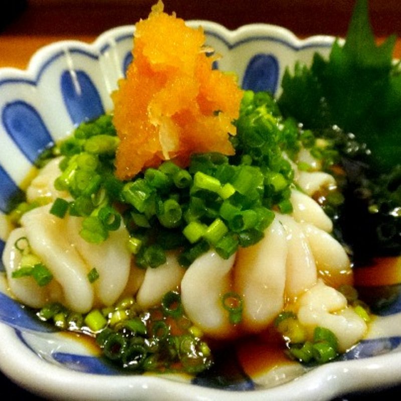 白子ポン酢(魚昌)
