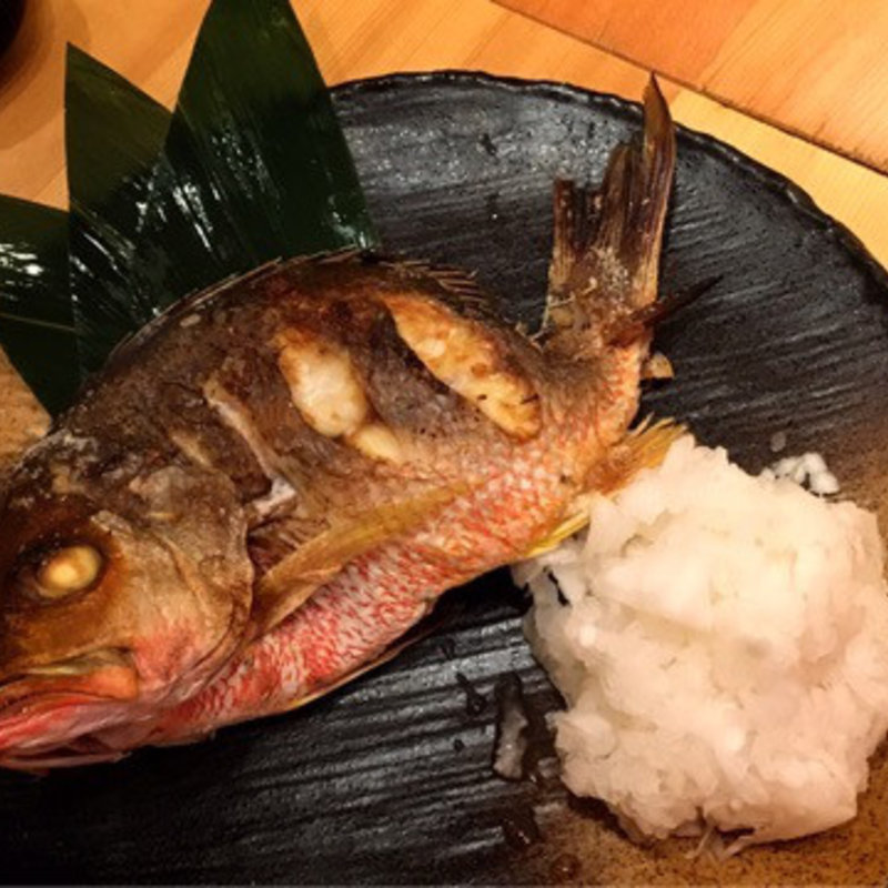 フエ鯛の塩焼き(築地もったいないプロジェクト 魚治)