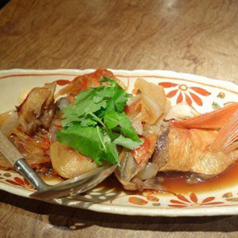 キンキの頭煮つけ(魚浜 川崎店 寿司 海鮮)