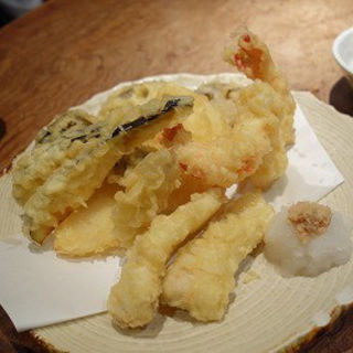 天ぷら盛合せ(魚浜 川崎店 寿司 海鮮)