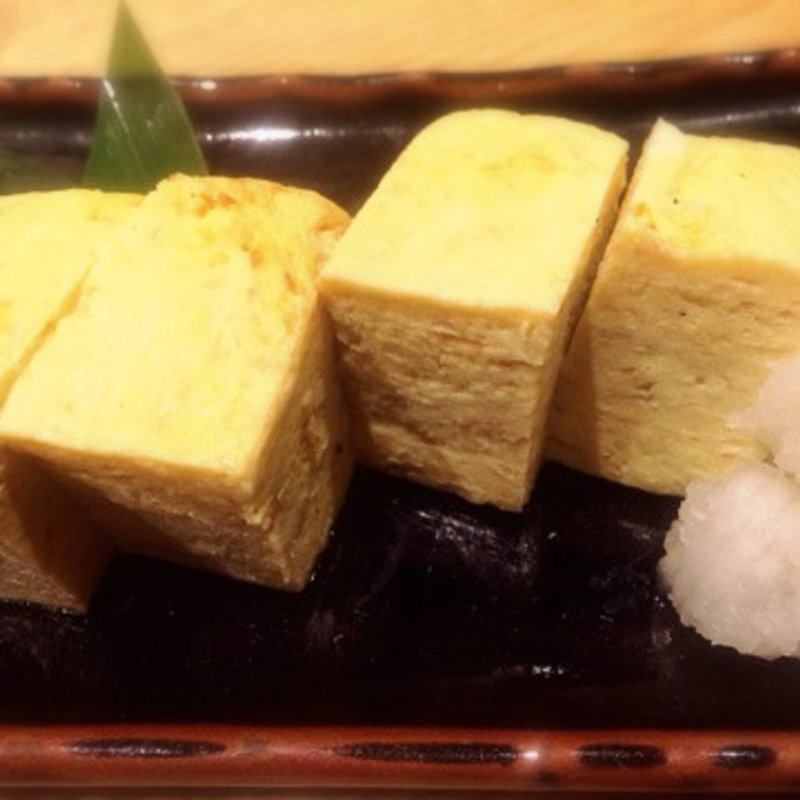 だし巻き玉子(魚真 銀座店)