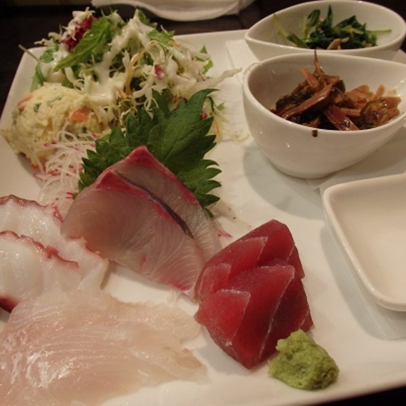 刺身定食(魚菜亭)