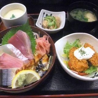 海鮮丼定食(幸太・魚菜屋)
