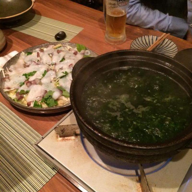 タコしゃぶ(魚菜屋 常峰)
