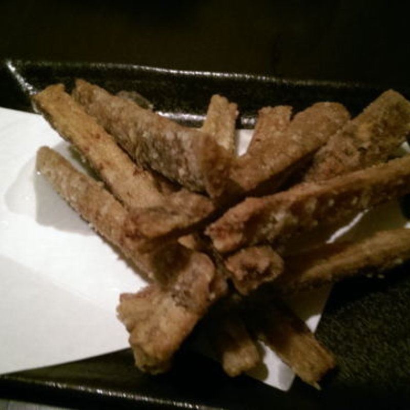 ゴボウフライ(魚魯魚魯富良野店 )