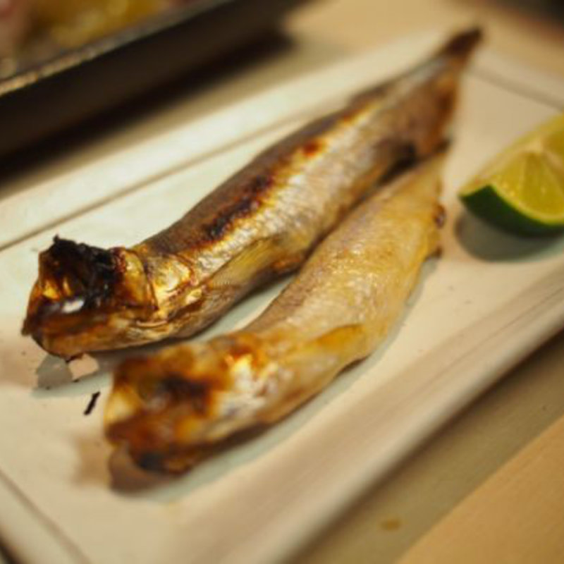 北海道産の本ししゃも(鮨 でですけ )