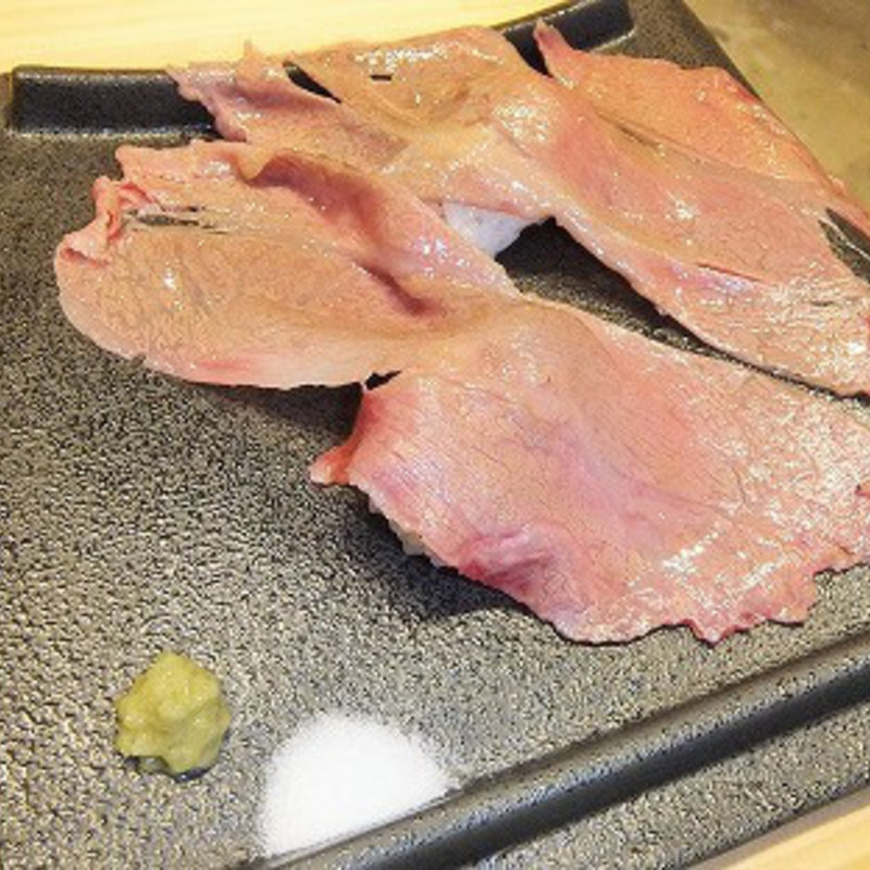 焼きしゃぶ寿司(鮨 政宗 （スシマサムネ）)